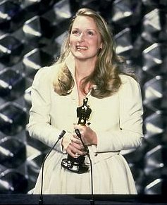 Meryl Streep recebe seu primeiro Oscar em 1980